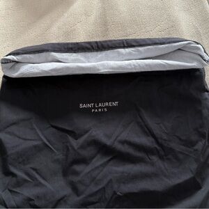 Saint Laurent Black Large Dust Bag